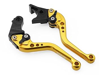 Amazon.com: MZS Gold Motorcycle Brake Clutch Levers
